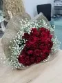 Çiçekçi - 40 Kırmızı Gül Buketi