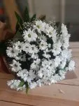 Çiçekçi - Beyaz Krizantem Buketi